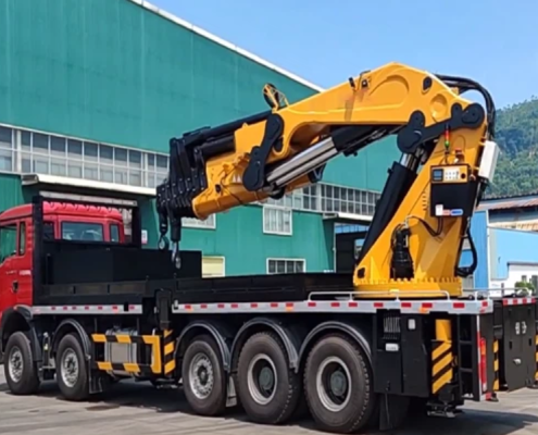 slewing bearings for folding arm cranes