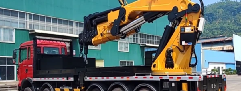 slewing bearings for folding arm cranes