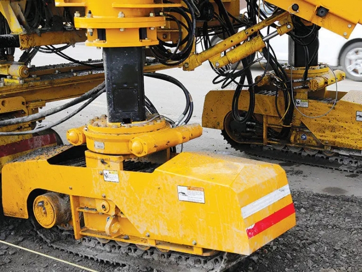 Tire Slipform Concrete Paver