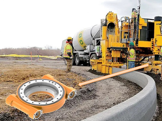 Tire Slipform Concrete Paver