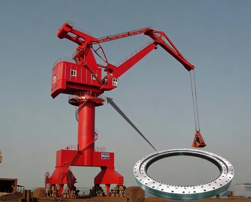 Slewing Bearings for Port Machinery